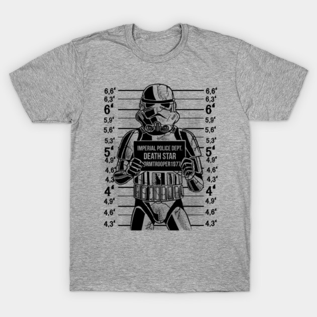 Stormtrooper Mugshot - Stormtrooper - T-Shirt | TeePublic